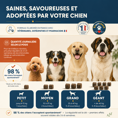 Zepetcoach® Soutien Articulaire Premium Chien