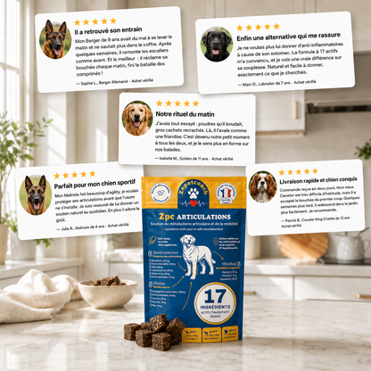 Zepetcoach® Soutien Articulaire Premium Chien
